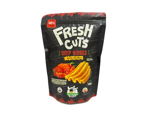 Snack Khoai Tây Vị Gạch Cua Sốt Cay Freshcuts 108g Liwayway ảnh 0