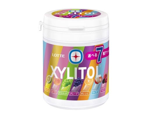 Kẹo Cao Su Tổng Hợp 7 Loại Lotte 143g Xylitol ảnh 0