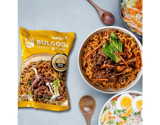 Lốc 5 Mì Bulgogi 80g Samyang ảnh 2