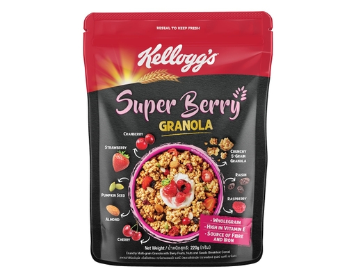 Ngũ Cốc Granola Super Berry 220g Kellogg's ảnh 0