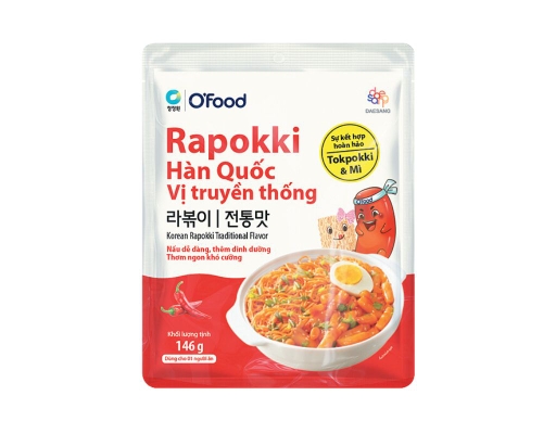 Rapokki Hàn Quốc O'Food Vị Truyền Thống 146g