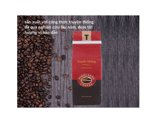 Café Rang Xay Vị Truyền Thống 200g Highlands Coffees ảnh 5
