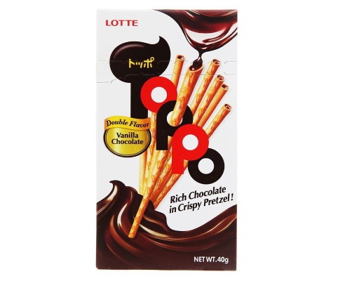 Bánh Que Nhân Kem Socola 40g Toppo ảnh 0