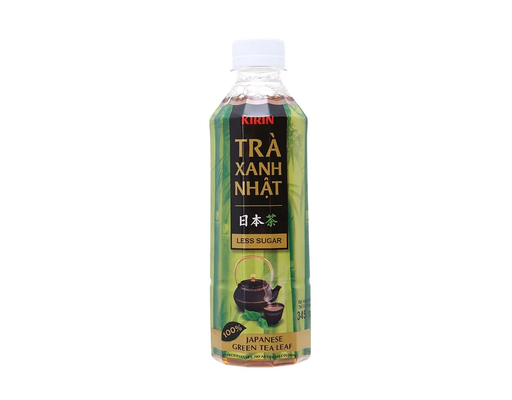Trà Xanh Nhật Ít Đường 345ml Kirin ảnh 1