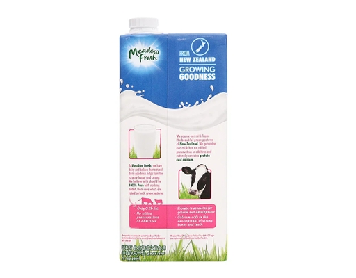 Sữa Tiệt Trùng Meadow Fresh Không Béo Hộp 1L Meadow Fresh ảnh 1