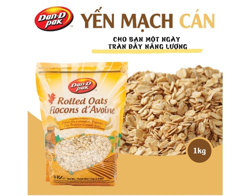 Yến Mạch Cán 1kg Dan-D Pak ảnh 2