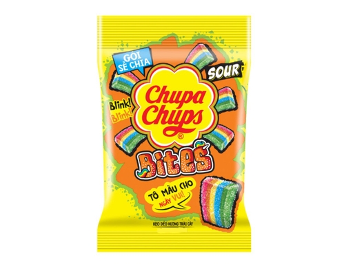 Kẹo Dẻo Sour Bites 56g Chupa Chups ảnh 0