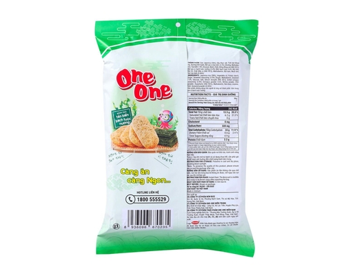 Bánh Gạo Tảo Biển Bạch Tuộc Nướng 104g One One ảnh 1