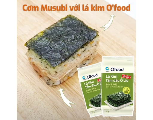 Lốc 3 Gói Lá Kim Tẩm Dầu Ô Liu 5g O'Food ảnh 2