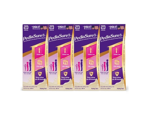 Thùng 48 Hộp Sữa Dinh Dưỡng Pha Sẵn Abbott Pediasure Hương Vani 180ml Pediasure ảnh 2