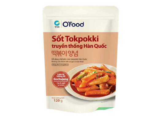 Sốt Topokki O'food Vị Truyền Thống 120g