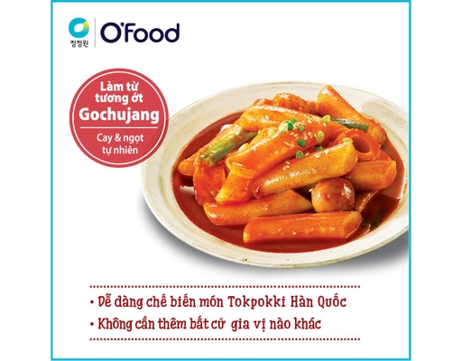 Sốt Topokki O'food Vị Truyền Thống 120g