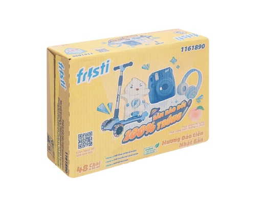 Thùng 8 Lốc Sữa Chua Uống Vị Đào Tiên 80ml Fristi ảnh 0