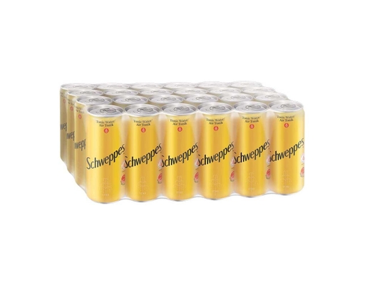 Thùng 24 Lon Soda Tonic Sleek 330ml Schweppes ảnh 0
