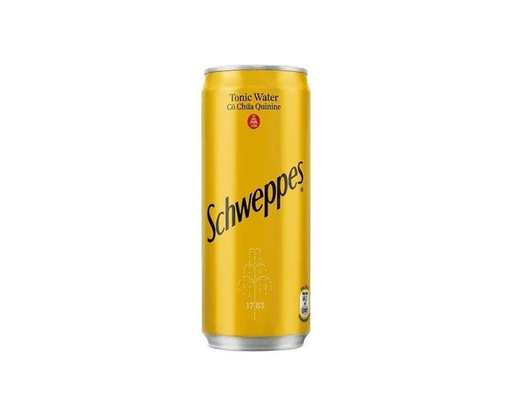 Thùng 24 Lon Soda Tonic Sleek 330ml Schweppes ảnh 1