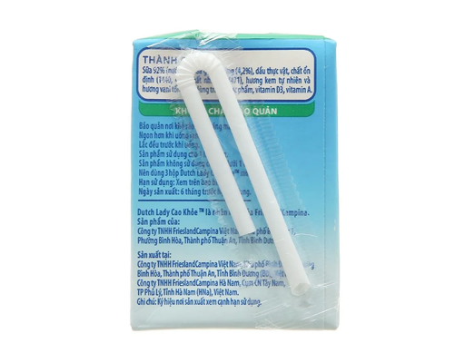 Thùng 48 Hộp Sữa Tươi Tiệt Trùng Dutch Lady Cao Khỏe Có Đường 110ml Dutch Lady ảnh 5