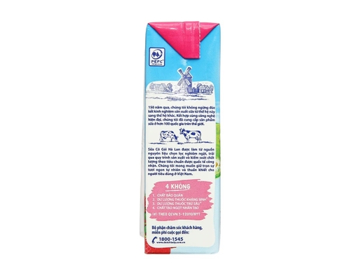 Thùng 48 Hộp Sữa Tươi Vị Dâu Dutch Lady Cô Gái Hà Lan 180ml Dutch Lady ảnh 6