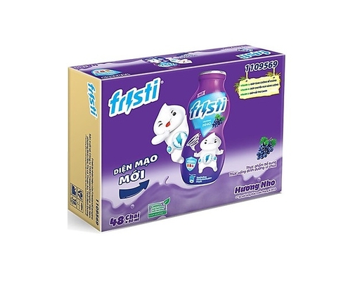 Thùng 48 Hộp Sữa Chua Uống Vị Nho 80ml Fristi ảnh 0