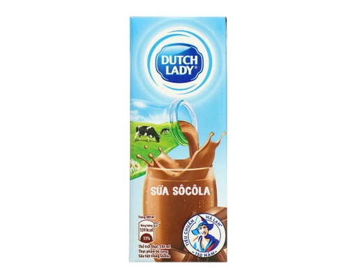 Thùng 48 Hộp Sữa Tươi Vị Socola Dutch Lady Cô Gái Hà Lan 180ml Dutch Lady ảnh 4