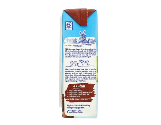 Thùng 48 Hộp Sữa Tươi Vị Socola Dutch Lady Cô Gái Hà Lan 180ml Dutch Lady ảnh 7