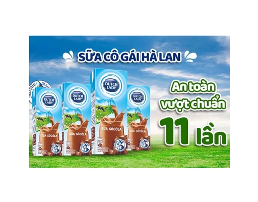 Thùng 48 Hộp Sữa Tươi Vị Socola Dutch Lady Cô Gái Hà Lan 180ml Dutch Lady ảnh 8