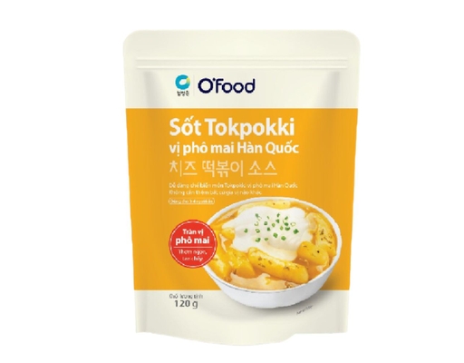 Sốt Tokpokki Vị Phô Mai 120g O'food ảnh 0