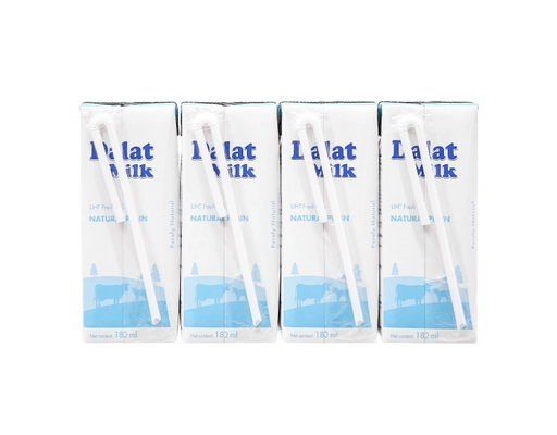 Lốc 4 Hộp Sữa Tươi Tiệt Trùng Vị Tự Nhiên Dalatmilk 180ml Dalatmilk ảnh 2
