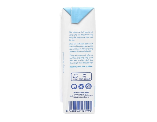 Lốc 4 Hộp Sữa Tươi Tiệt Trùng Vị Tự Nhiên Dalatmilk 180ml Dalatmilk ảnh 5