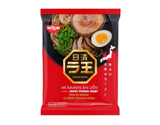 Thùng 30 Gói Mì Ramen Nissin Hương Vị Nước Tương Nhật 97G - 08574589 Nissin ảnh 1