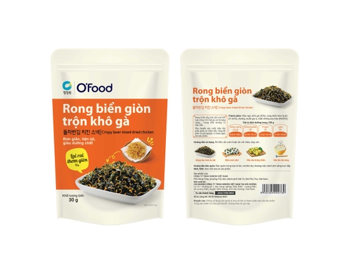 Rong Biển Giòn Trộn Khô Gà 40g O'Food ảnh 1