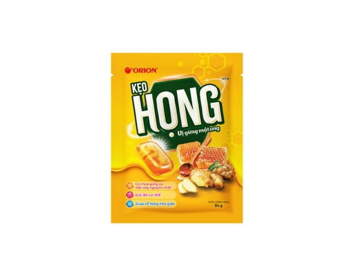 Kẹo Họng Gừng Mật Ong 87.5g Orion ảnh 0