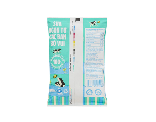 Sữa Tươi Tiệt Trùng Vinamilk 100% Không Đường Bịch 220ml Vinamilk ảnh 1