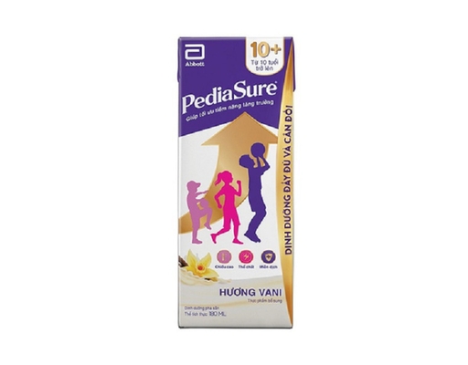 Lốc 4 Hộp Sữa Pha Sẵn Abbott Pediasure 10+ Hương Vani 180ml Abbott ảnh 4
