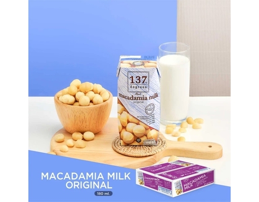 Sữa Hạt Mắc Ca Nguyên Chất - 3 x 180ml 137 Degrees ảnh 5
