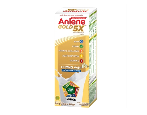 Thực Phẩm Bổ Sung Gold Hương Vani 1.2kg Anlene ảnh 2