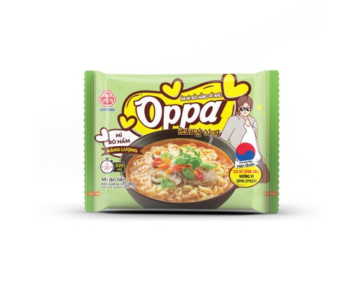 Thùng 30 Gói Mì Otoki Oppa Vị Bò Hầm Gói 65g Otoki ảnh 1