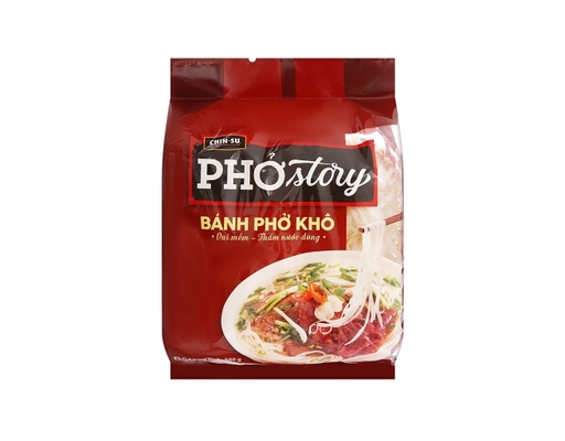 Thùng 8 Gói Bánh Phở Khô Chinsu Phở Story Gói 500g CHIN-SU ảnh 1