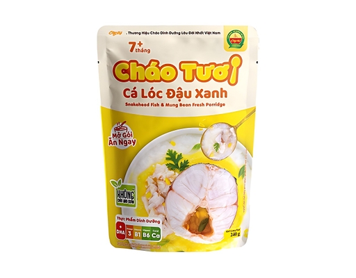 Cháo Tươi Cá Lóc Đậu Xanh 240g Cây Thị ảnh 0