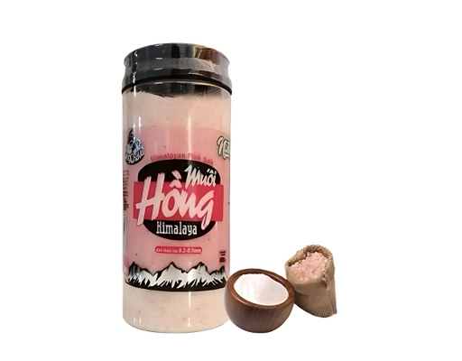 Muối Hồng Himalaya Hạt 0.2-0.5mm 600g Ông Chà Và ảnh 0