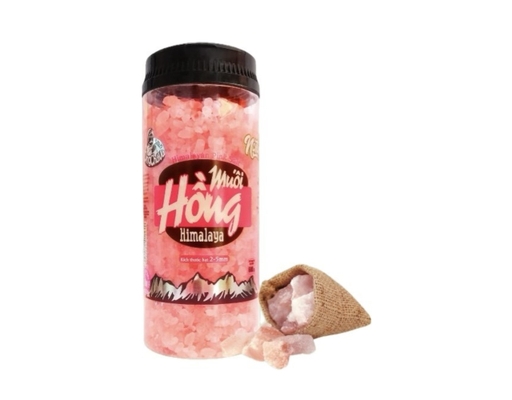 Muối Hồng Himalaya Hạt 2-5mm 600g Ông Chà Và ảnh 0