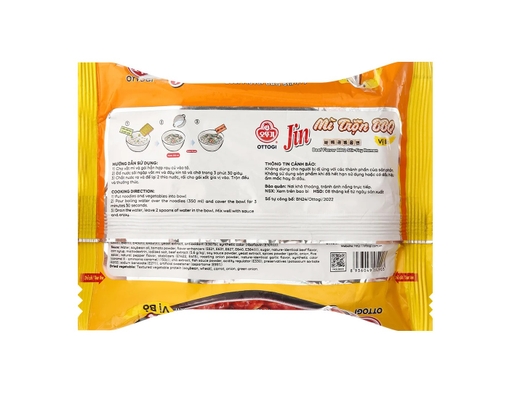 Thùng 30 Mì Trộn Ăn Liền Bbq Jin Vị Bò 75g - 09371347 Otoki ảnh 2