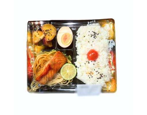 Bento Cá Hồi Nướng Teriyaki 370g AEON DELICA ảnh 1