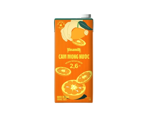 Nước Cam Ép 100% Vị Ngọt Tự Nhiên 1L V-Fresh ảnh 0
