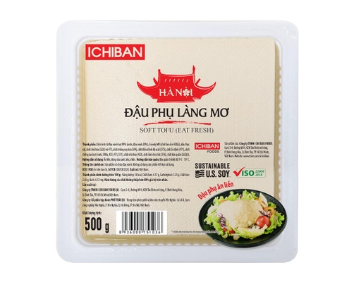 Đậu Phụ Làng Mơ Hà Nội 500g Ichiban ảnh 0