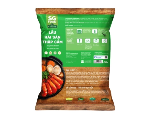 Lẩu Hải Sản Thập Cẩm 500g Sài Gòn Food ảnh 1