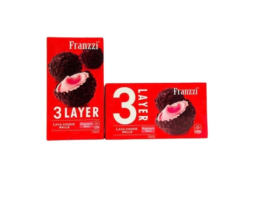 Bánh Xốp Phủ Socola Vị Dâu 100g Franzz ảnh 0