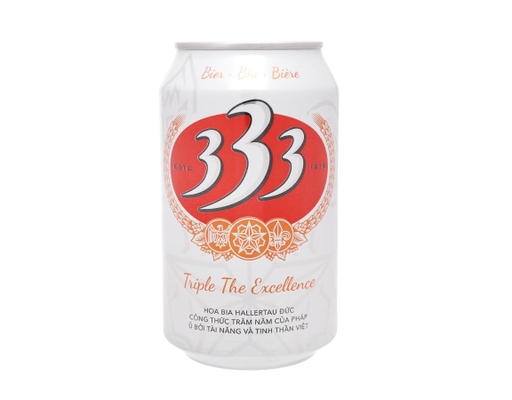 Bia 333 Lon 330ml 333 ảnh 4