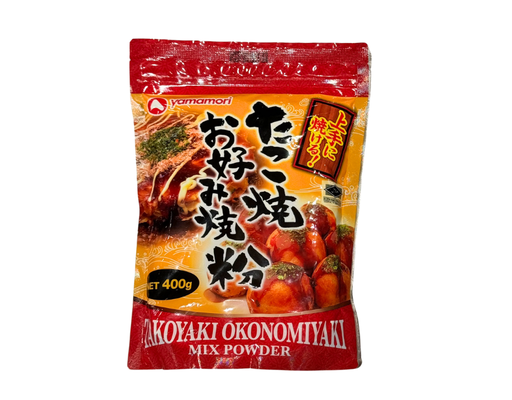 Bột Takoyaki Okonomiyaki Mix Powder 400g Yamamori ảnh 0
