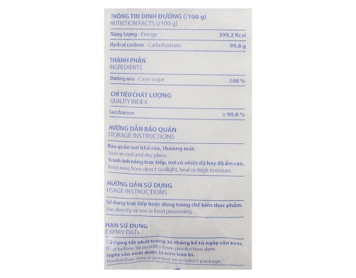 Đường Mía Thượng Hạng Biên Hòa 1kg Biên Hòa ảnh 2