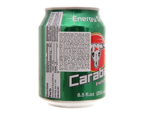 Nước Tăng Lực 250ml Carabao ảnh 1